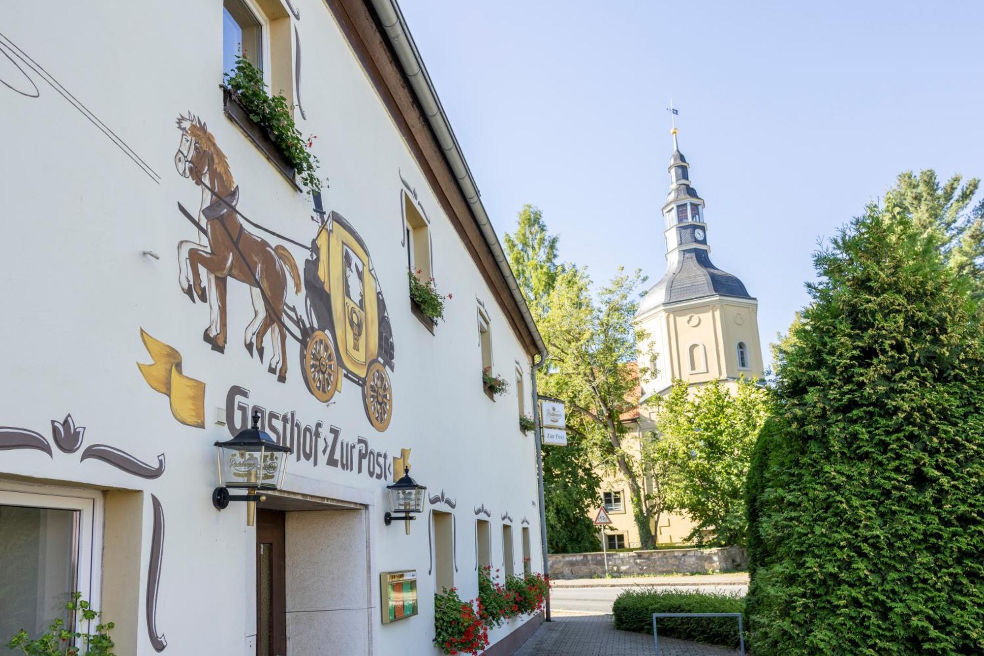 Hotel Zur Post Pirna Eksteriør billede